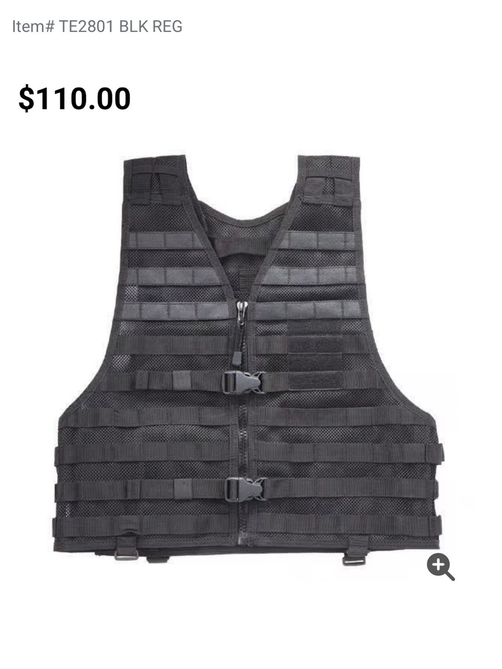 5.11 Tactical Vtac Lbe Tactical Vest - Black - image 5